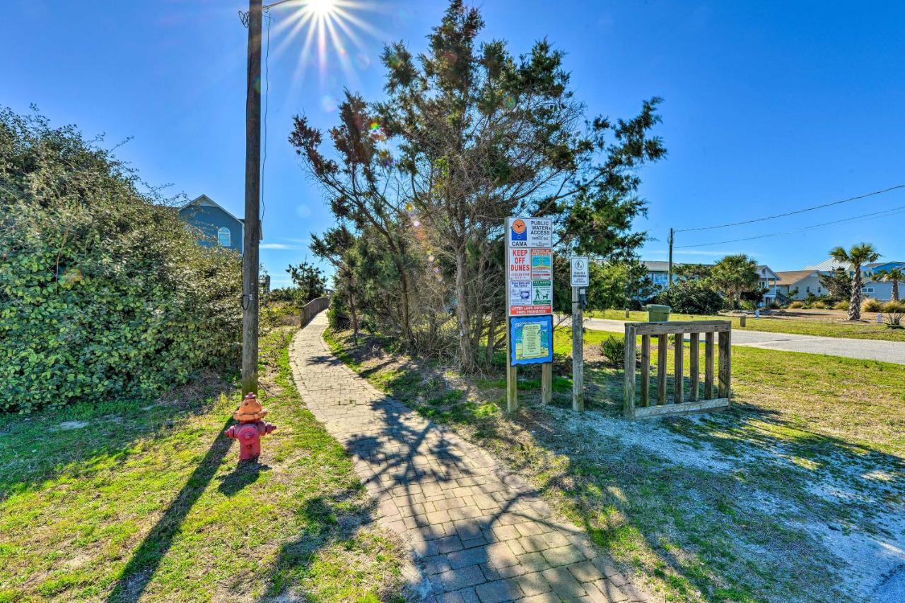 West Of The Moon Ocean Apt With Beach Access! Emerald Isle Luaran gambar